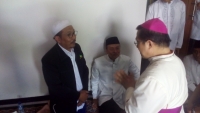 Ketua Umum PJI DI Rumah Duka Hasyim Muzadi